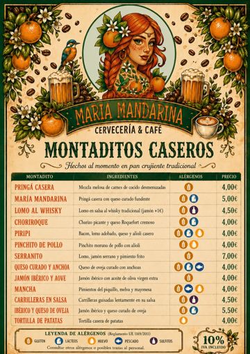 Montaditos caseros